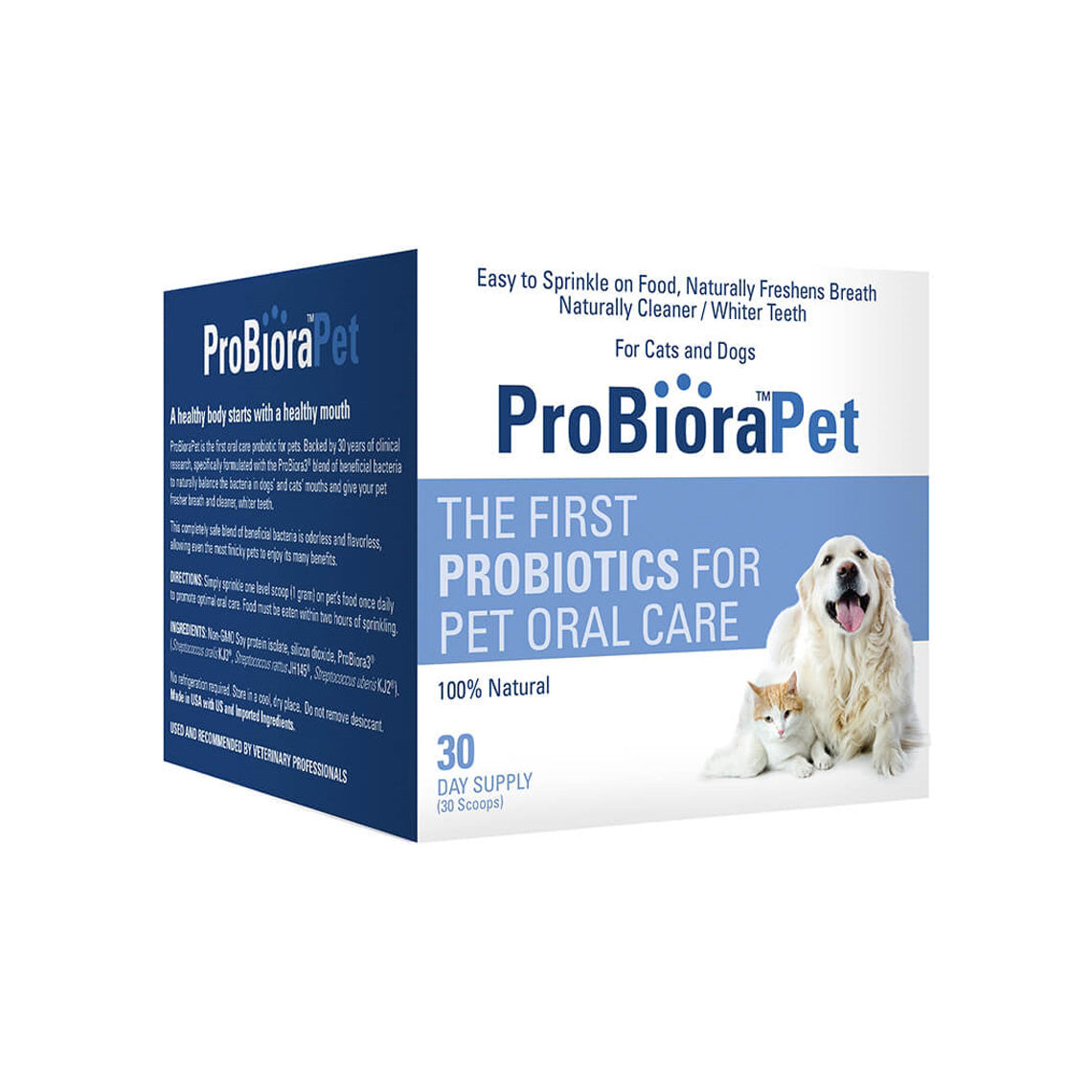 Photo 1 of ProBiora Pet Dental Probiotics Oral Care Powder for Cats and Dogs