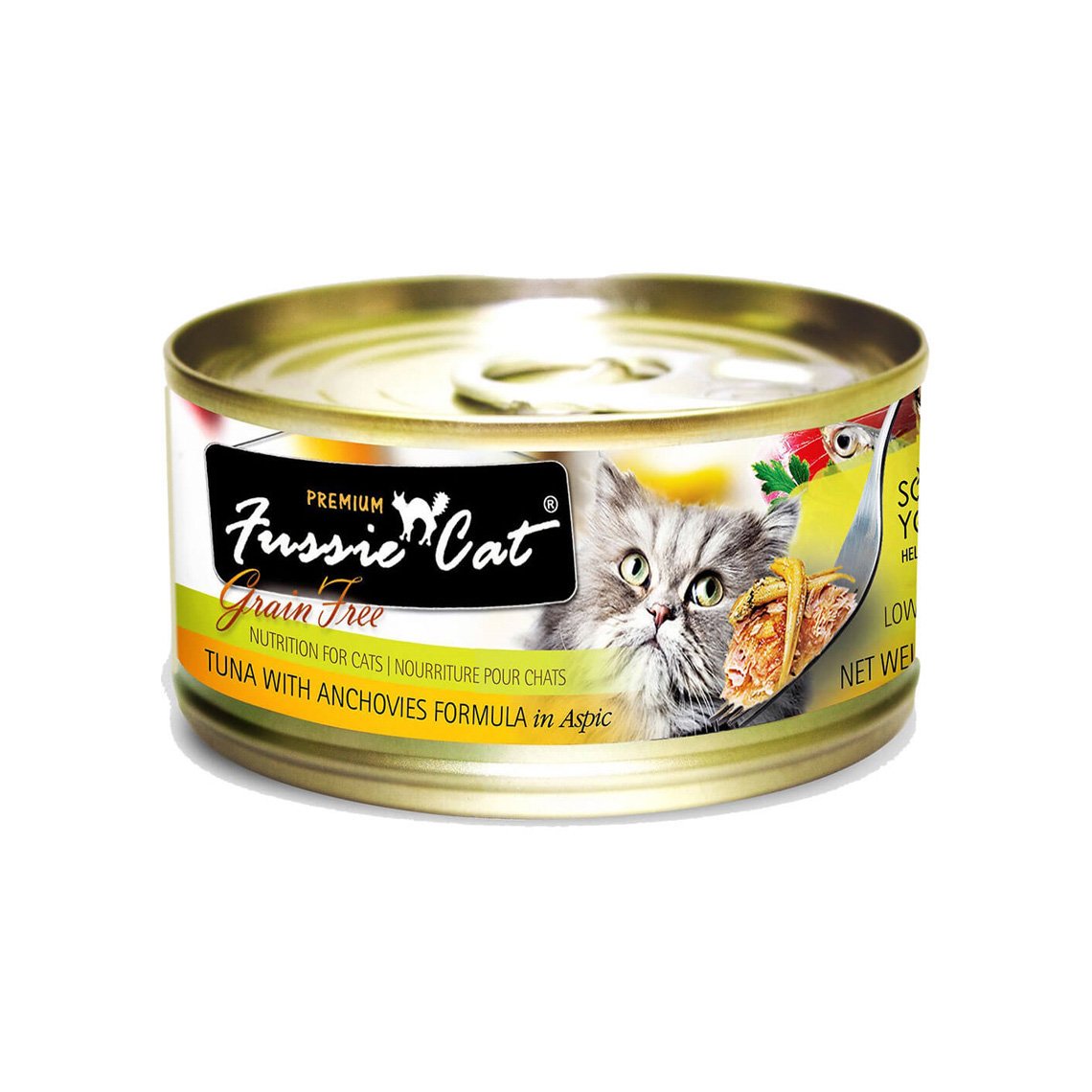 40 Best Images Fussie Cat Food Reviews - Fussie Cat Premium Tuna With Shrimp Formula In Aspic Canned Food Natural Pawz