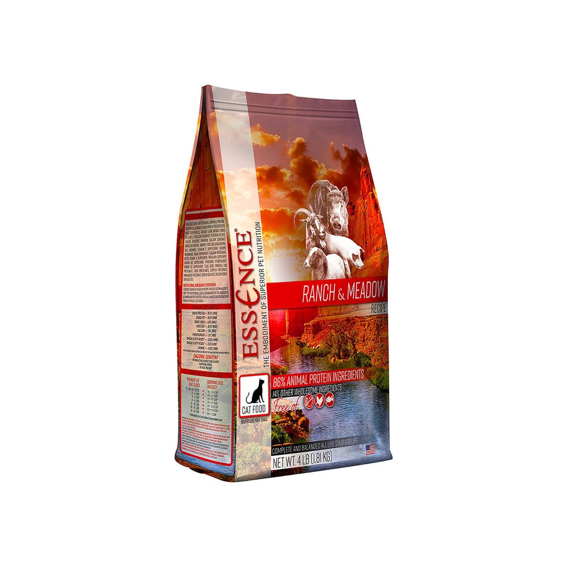 Essence Original Grain-Free High Meat Dry Cat Food - Only ...