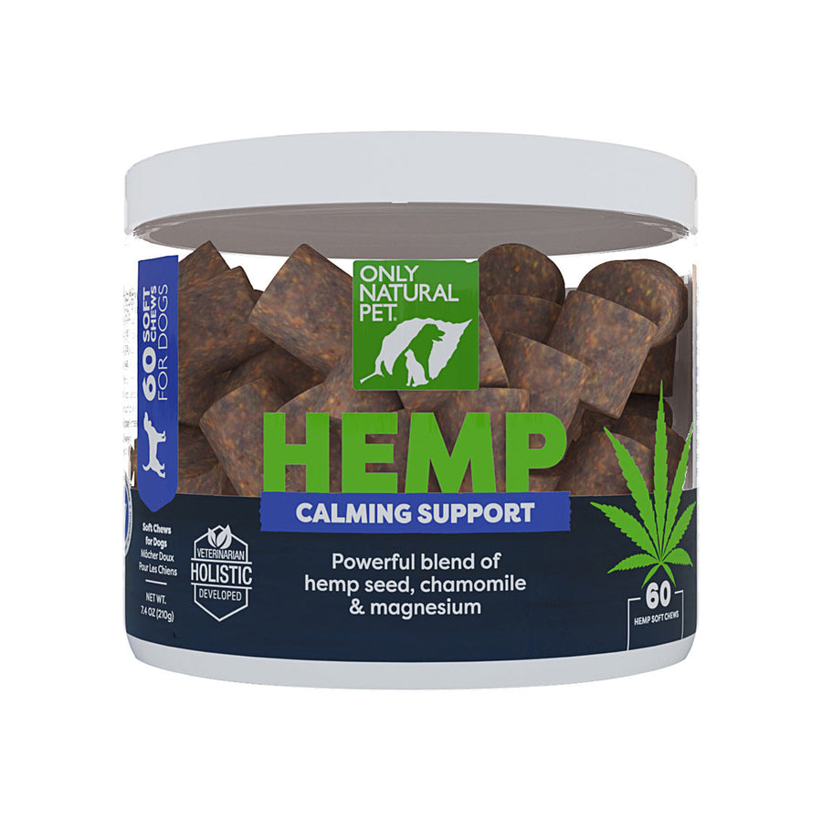 Calming Support Soft Hemp Chews for Dogs | Only Natural Pet