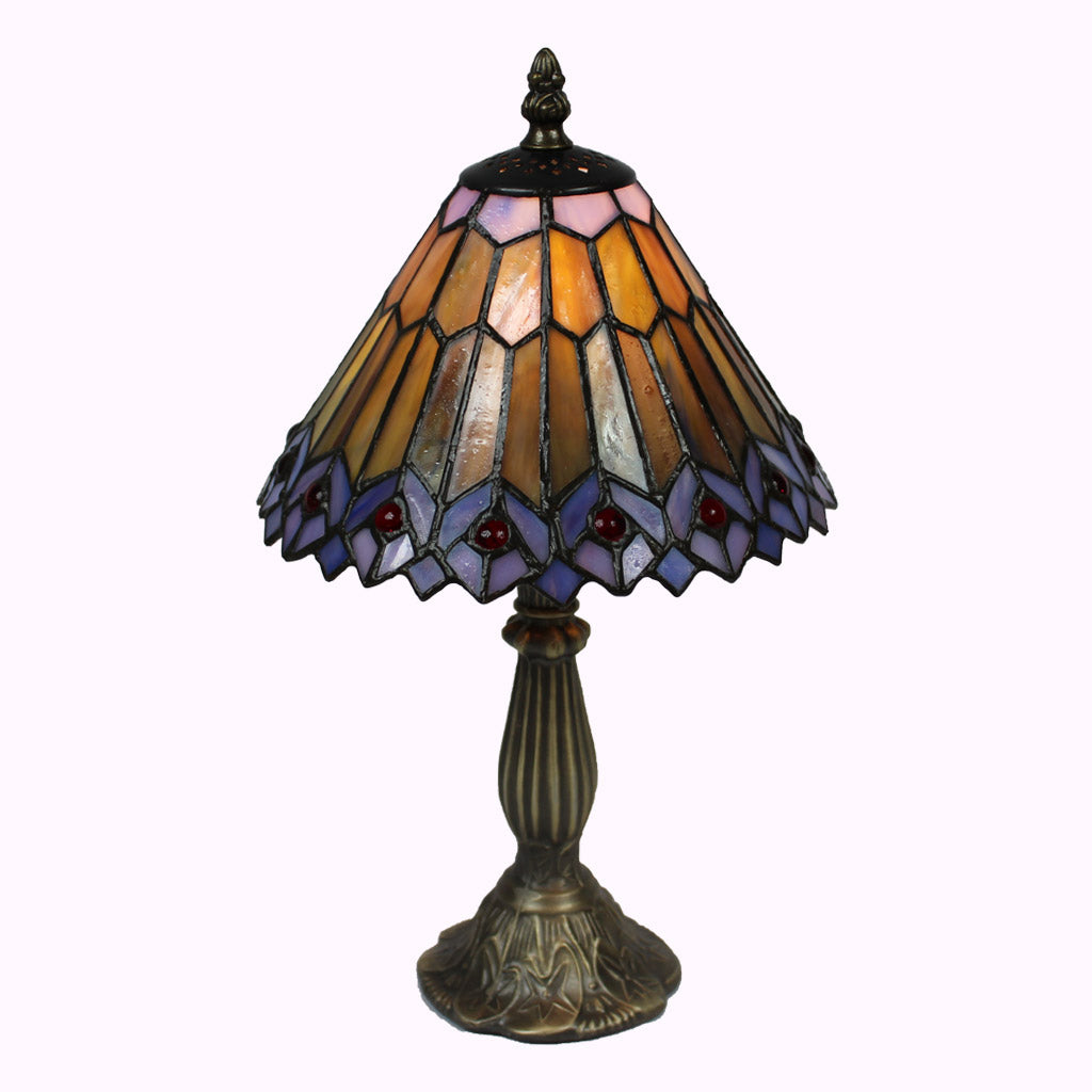 small blue tiffany table lamps