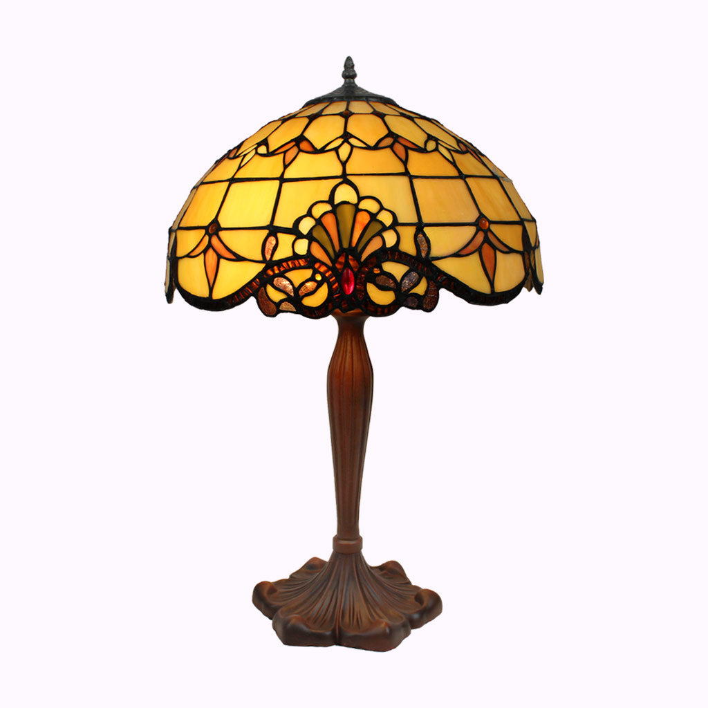 tiffany baroque table lamp