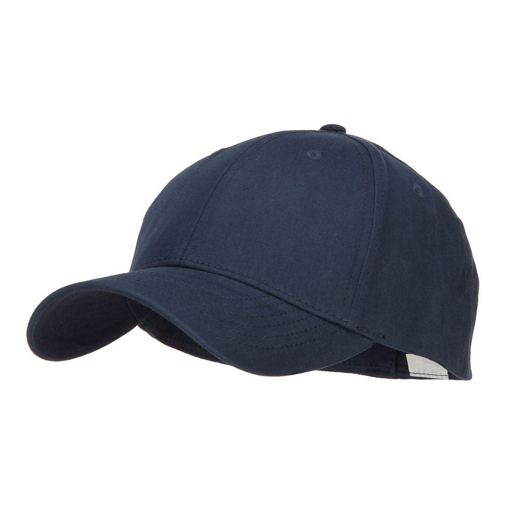 Big Size Stretchable Deluxe Fitted Cap - Navy-3XL