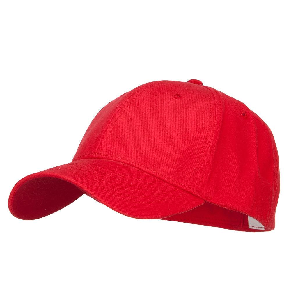 Big Size Stretchable Deluxe Fitted Cap - Red XL-2XL