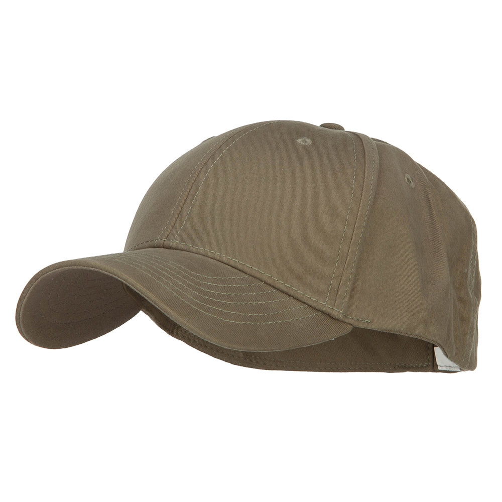 Big Size Stretchable Deluxe Fitted Cap - Olive-3XL