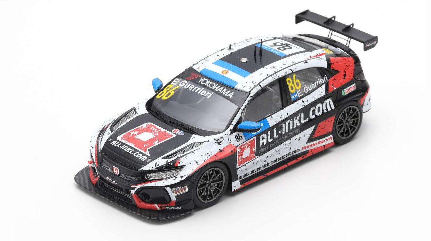 Spark 1 43 Honda Civic Type R Tcr No 86 All Inkl Com Munnich Motorspor Daboxtoys Model Cars Dmc