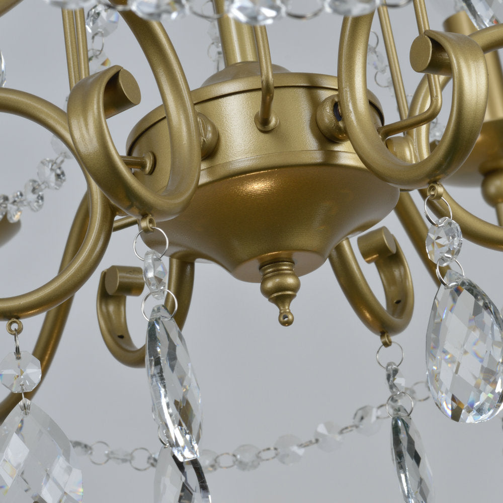 3/6/8 Gold Candle-style Chandelier / Chandeliers Uplight / Ambient ...