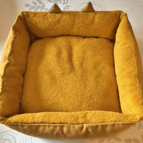 Lit Coussin Pour Chat Et Chaton En Tissu Biologique Vivi C Est Bio