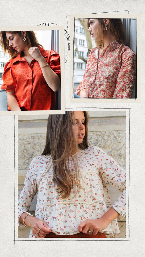 Absolème blouses vintage