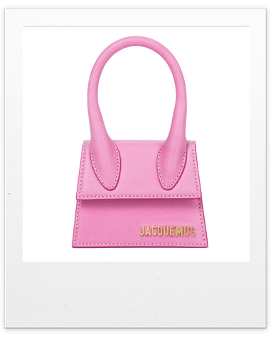 Absolème tendance rose pastel sac à main Jacquemus