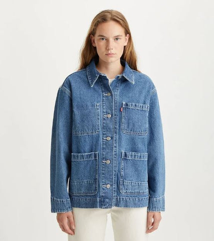 Absolème veste en jean utility