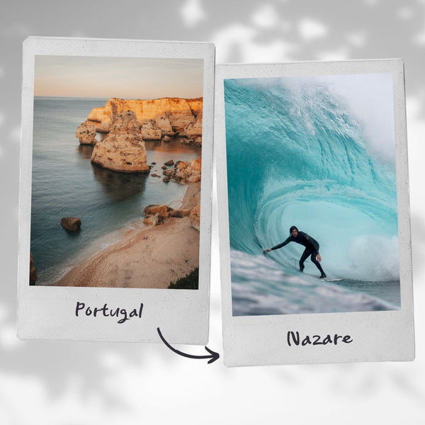 Absolème spot de surf Nazaré Portugal