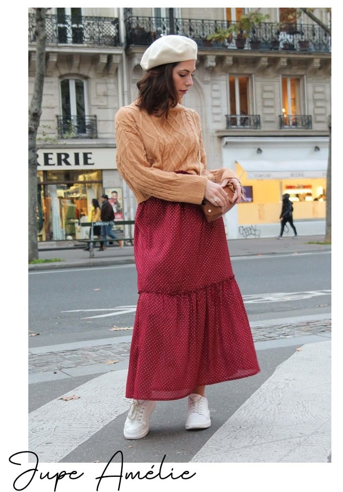 Absolème jupe longue look bohème 