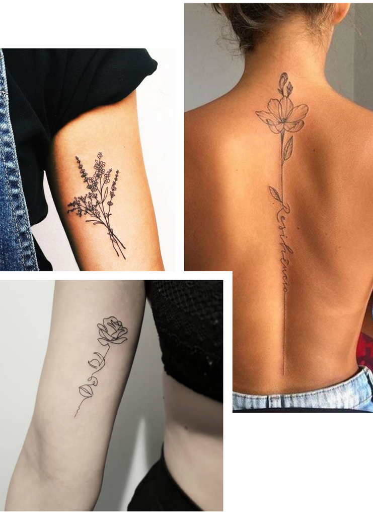 Absolème tatouage éphémère discret et minimaliste