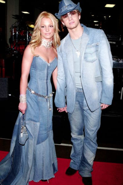 Absolème tendances années 2000 Britney Spears denim