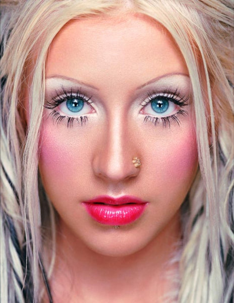 Absolème tendances années 2000 sourcils Christina Aguilera