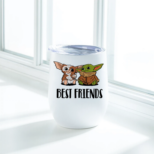 Custom Best Friends For Life Baby Yoda Coffee Mug By Rosdiana Tees -  Artistshot