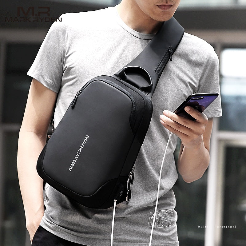 water resistant sling bag