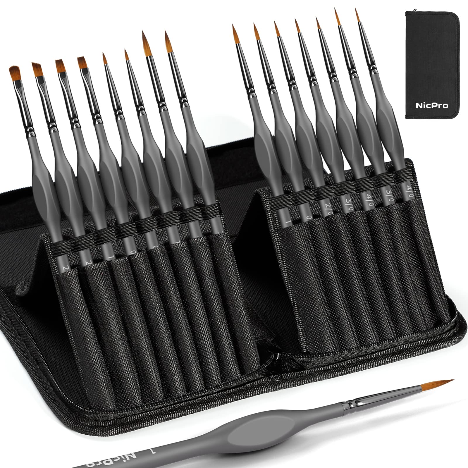 Innovative Products of America 8087 Stainless Steel Micro Brush Set