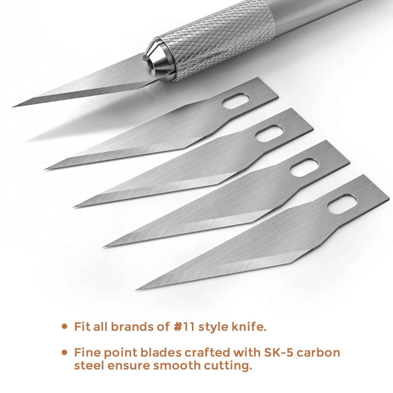 BLADE PRO 16 Piece Hobby Knife Set | Versatile Blades & Handles | Classic  Wooden Box 7 x 3 x 1 5/8 (17.8 cm x 7.6 cm x 4.1 cm) | Essential  Crafting