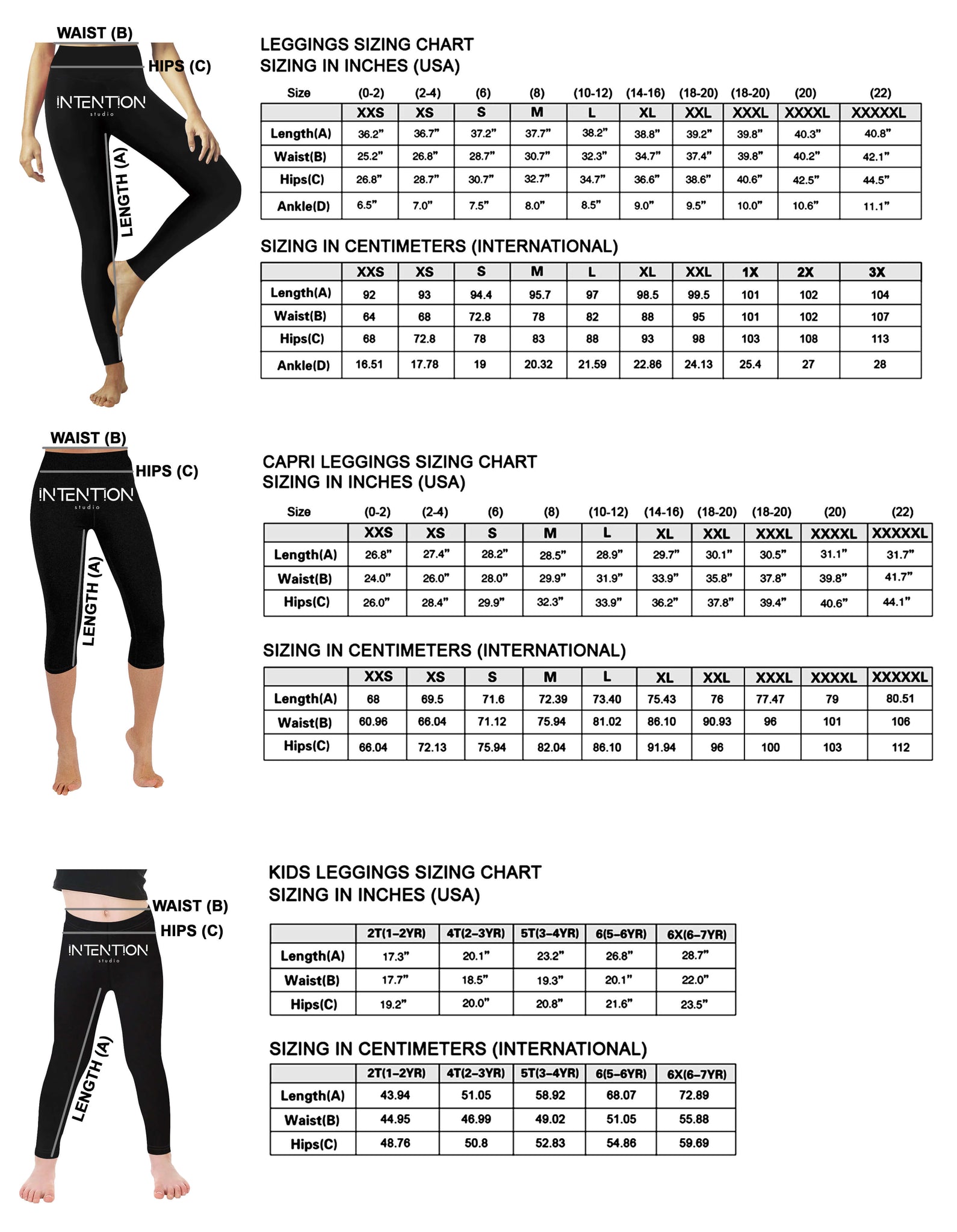 Aerie Size Chart Leggings