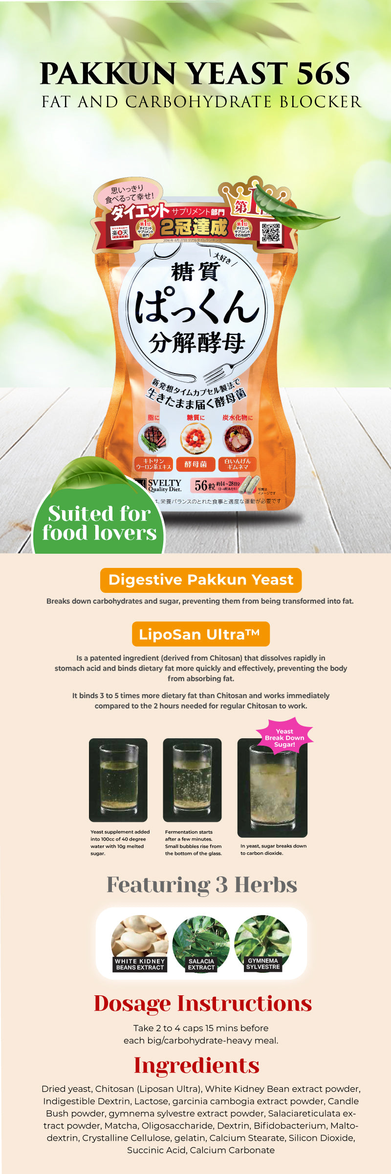 Svelty Pakkun Yeast