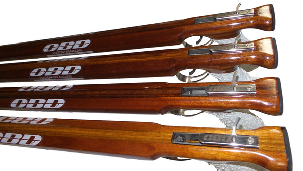 OBD Wooden Speargun One Breath Diving Spearfishing 