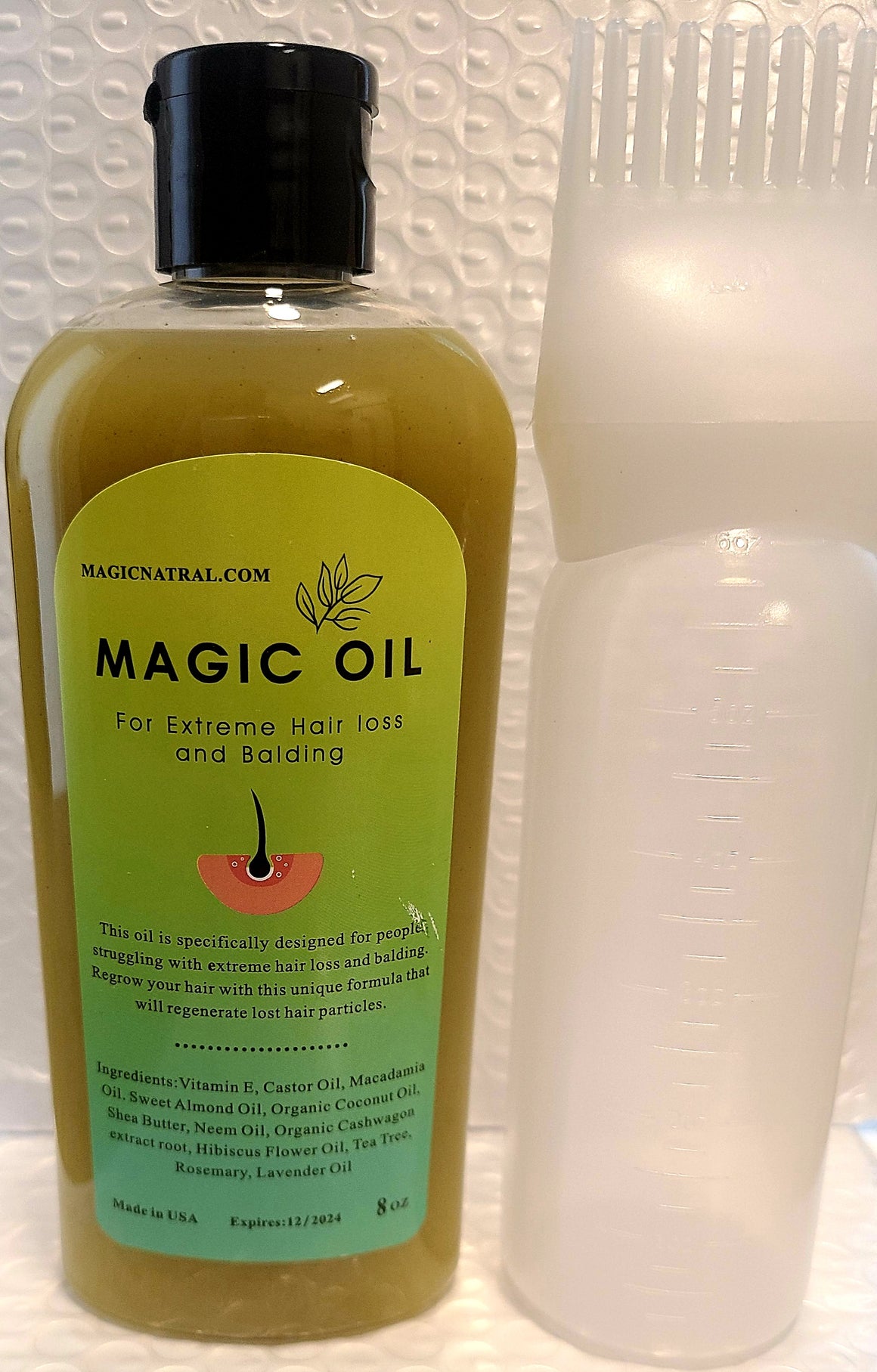 1 magic oil for extreme, 1 hair applicator bottle ...