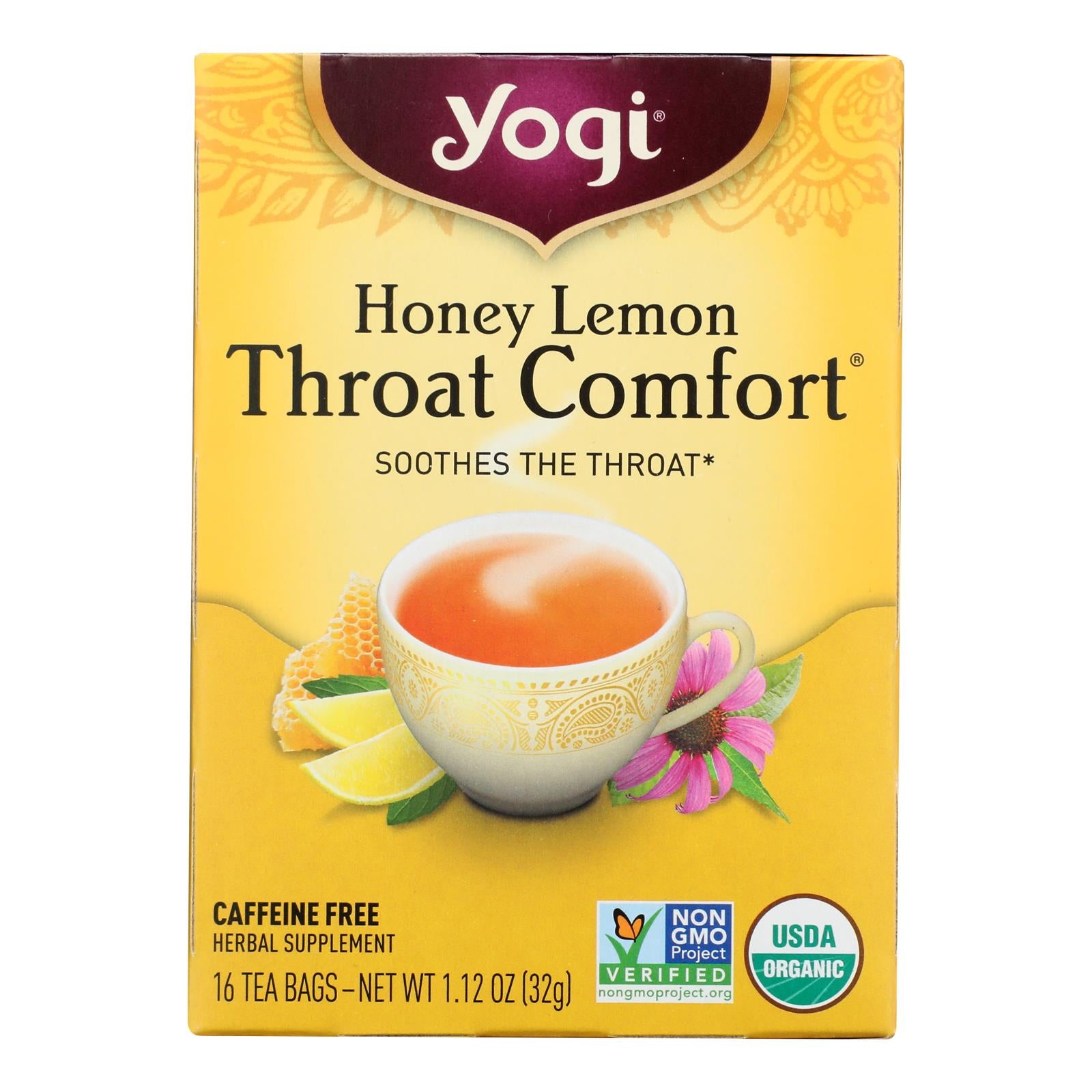 Yogi - Tea Lemon Evdy Immune - Case of 6-16 BAG, Case of 6/16 BAG