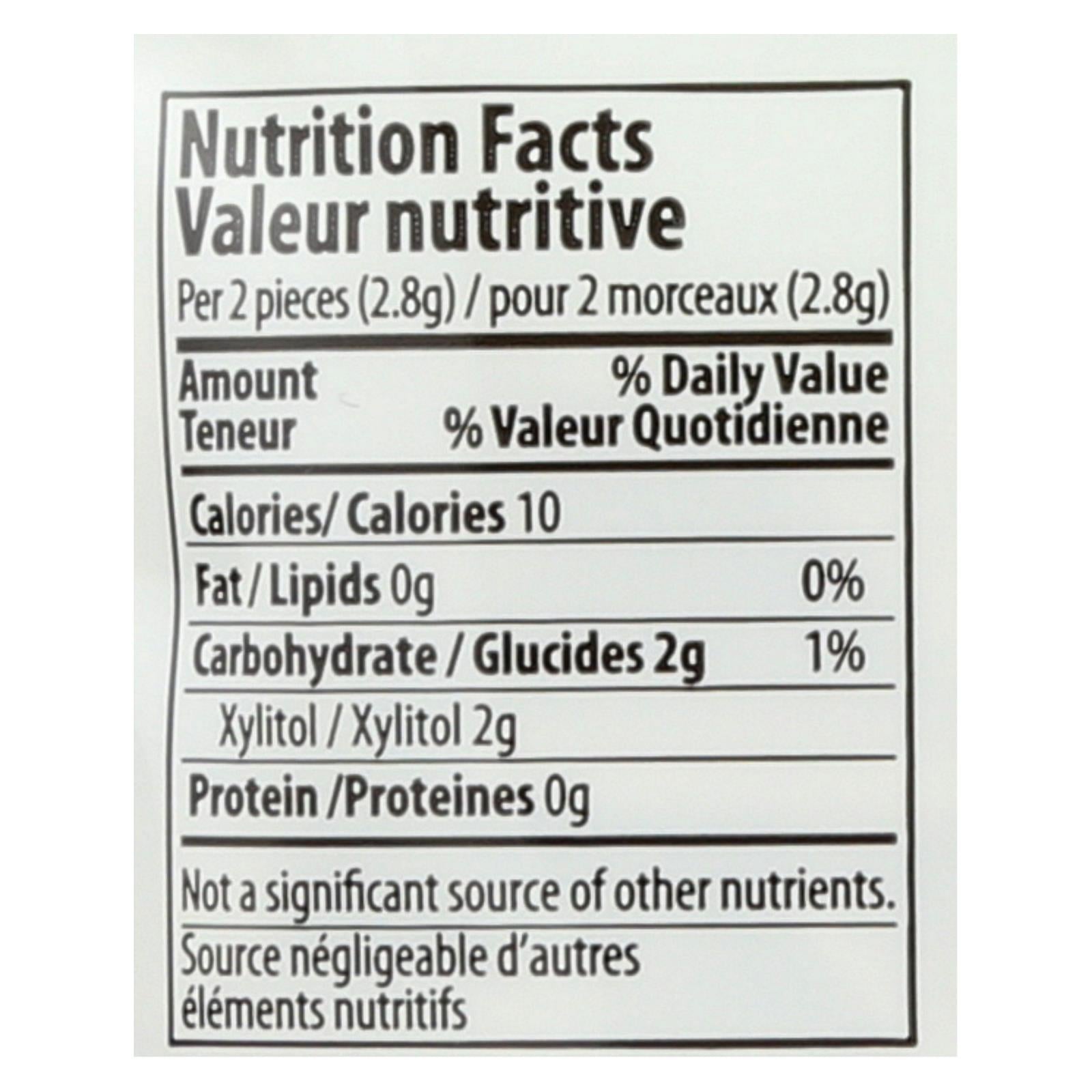 Pur Gum, Coolmint, Aspartame Free, 9 Pieces, 12.6 GRM, Pack of 12