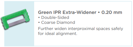 Green IPR Extra-Widener 0.20mm