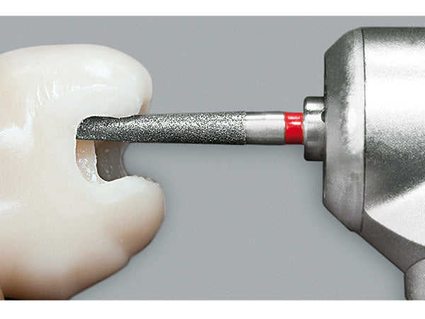 Komet 8847KR Tapered Chamfer Diamond Preparation Bur Clinical Technique