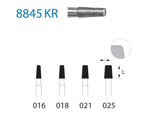 Tailles 8845KR pour les meilleures pratiques dentaires