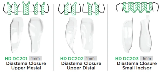 Bioclear HD Diastema Closure Matrix Sizes