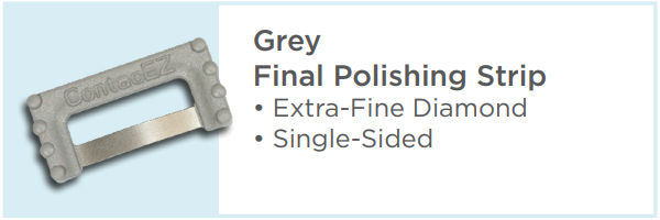 ContacEZ Grey Restorative Polishing Strip Details