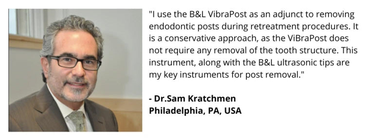 Dr. Sam Kratchmen's testimonial on Vibrapost (Philadelphia, PA, USA)