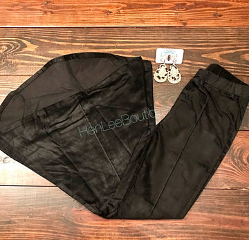 Black Flare Pants