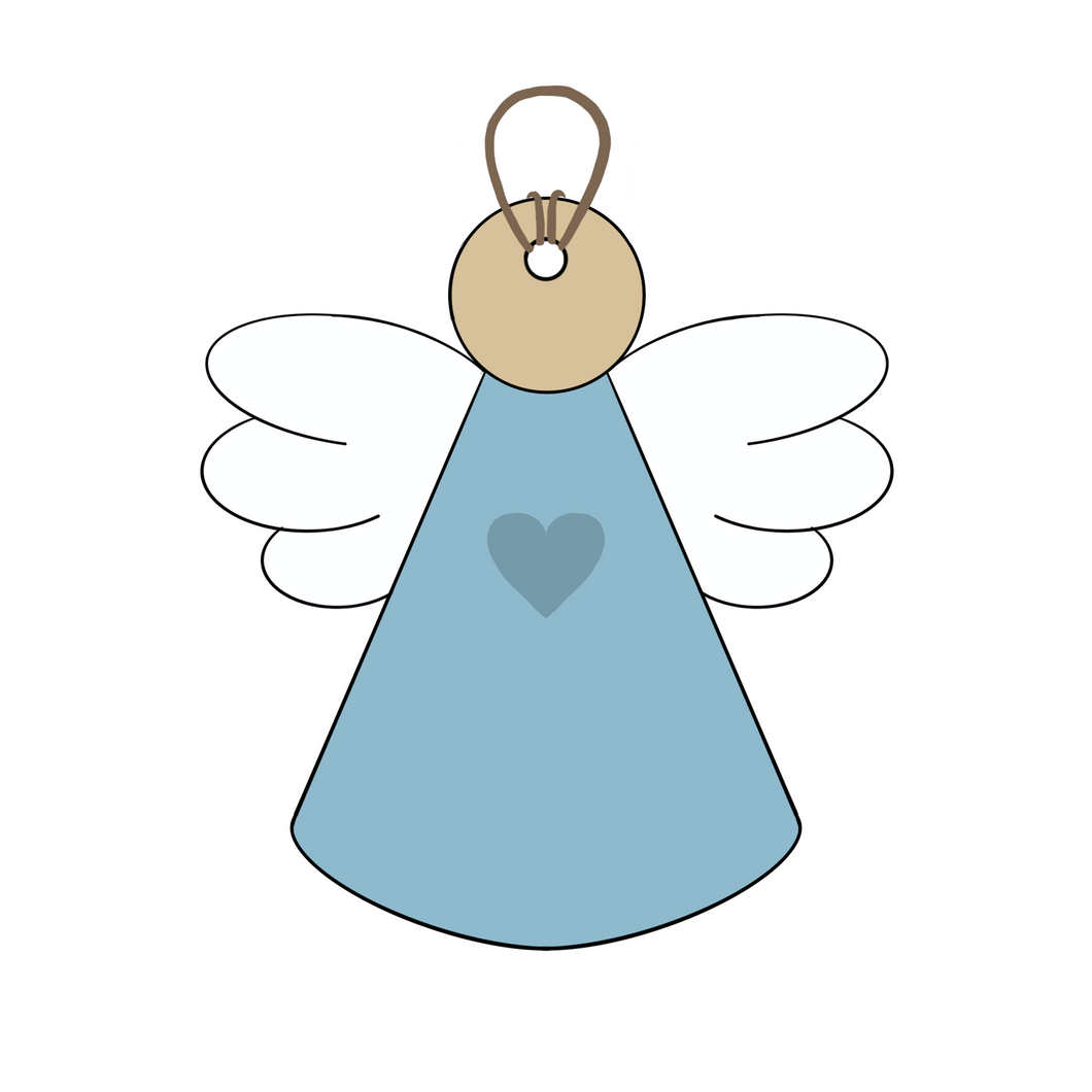 Angel Ornament Cookie Cutter