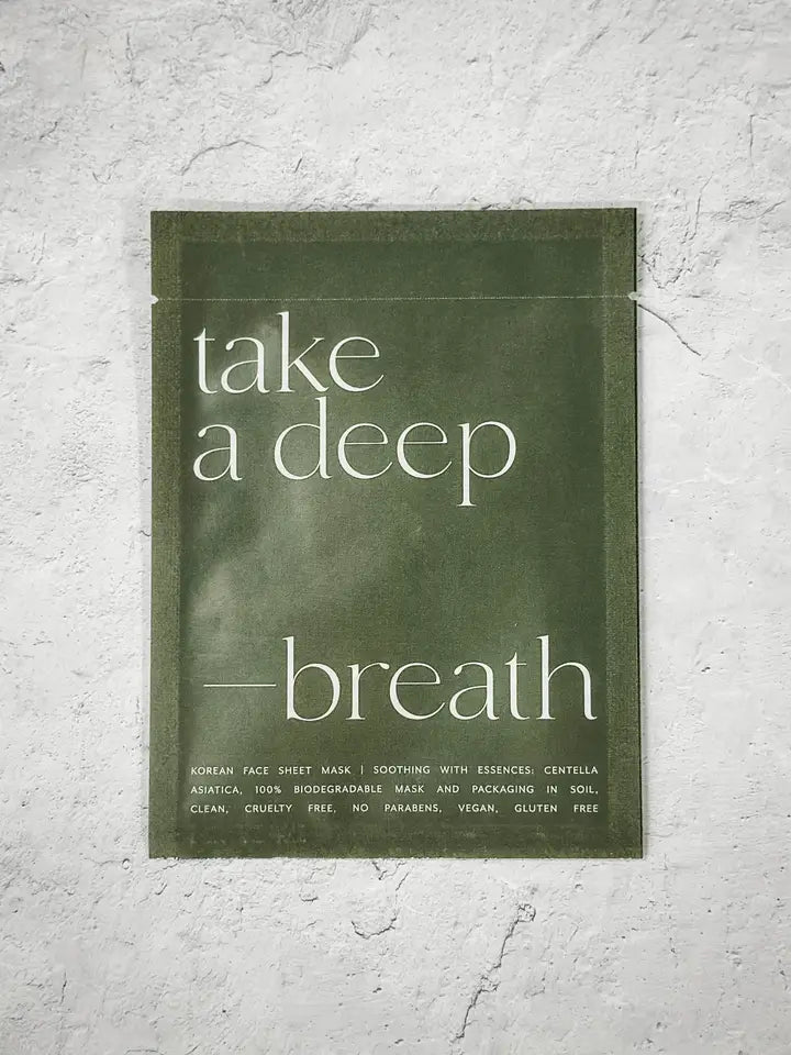 The Take a Deep Breath Sheet Mask