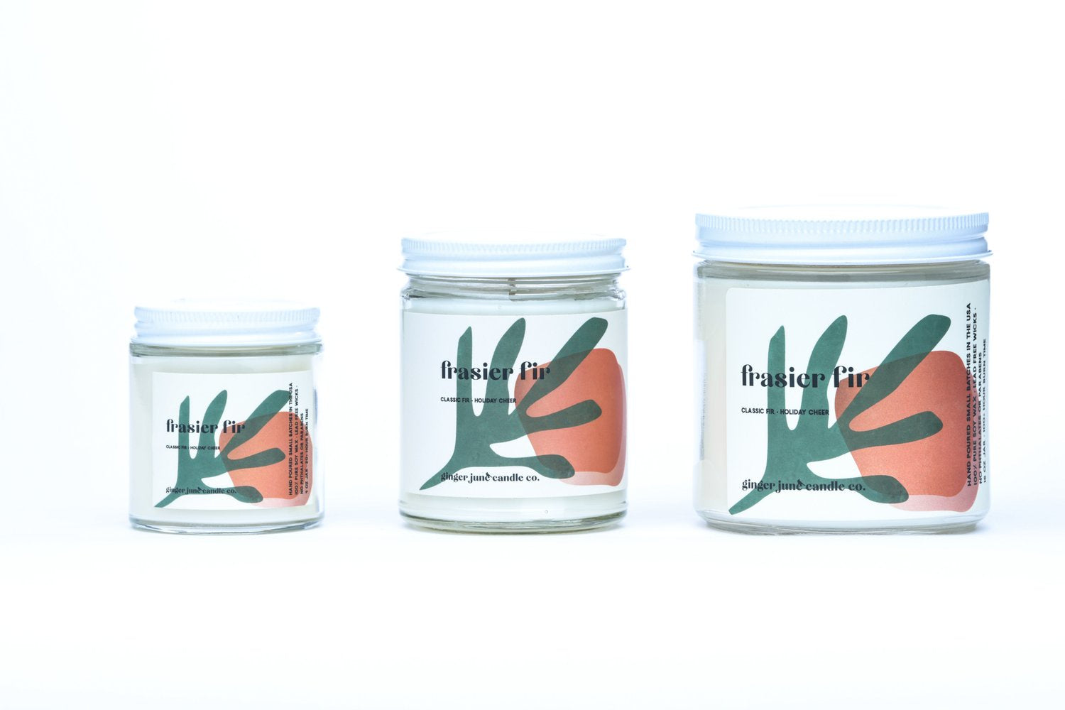 Frasier Fir Holiday Candle by Ginger June Candle Co.