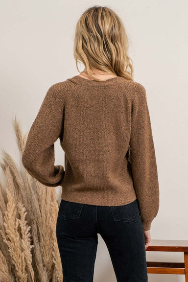 moose's puff sleeve mini cardigan | angeloawards.com