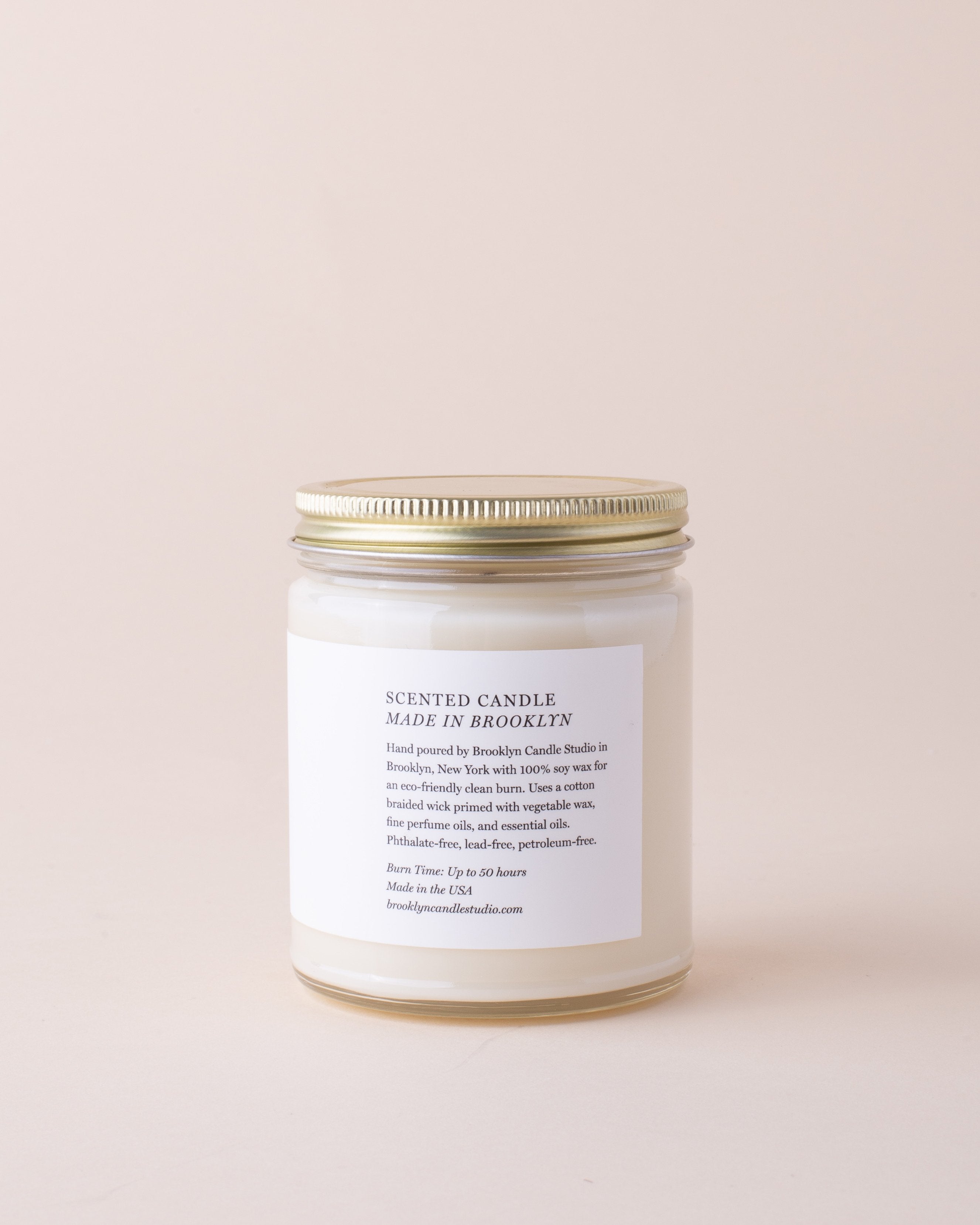 The Toasted Pumpkin Minimalist Candle by Brooklyn Candle Studio