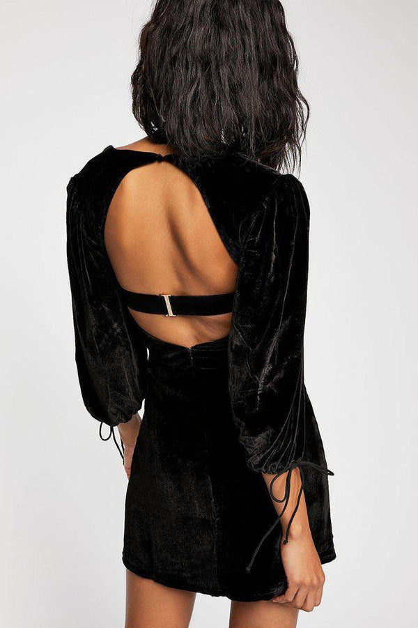 for love and lemons nadine velvet bustier dress