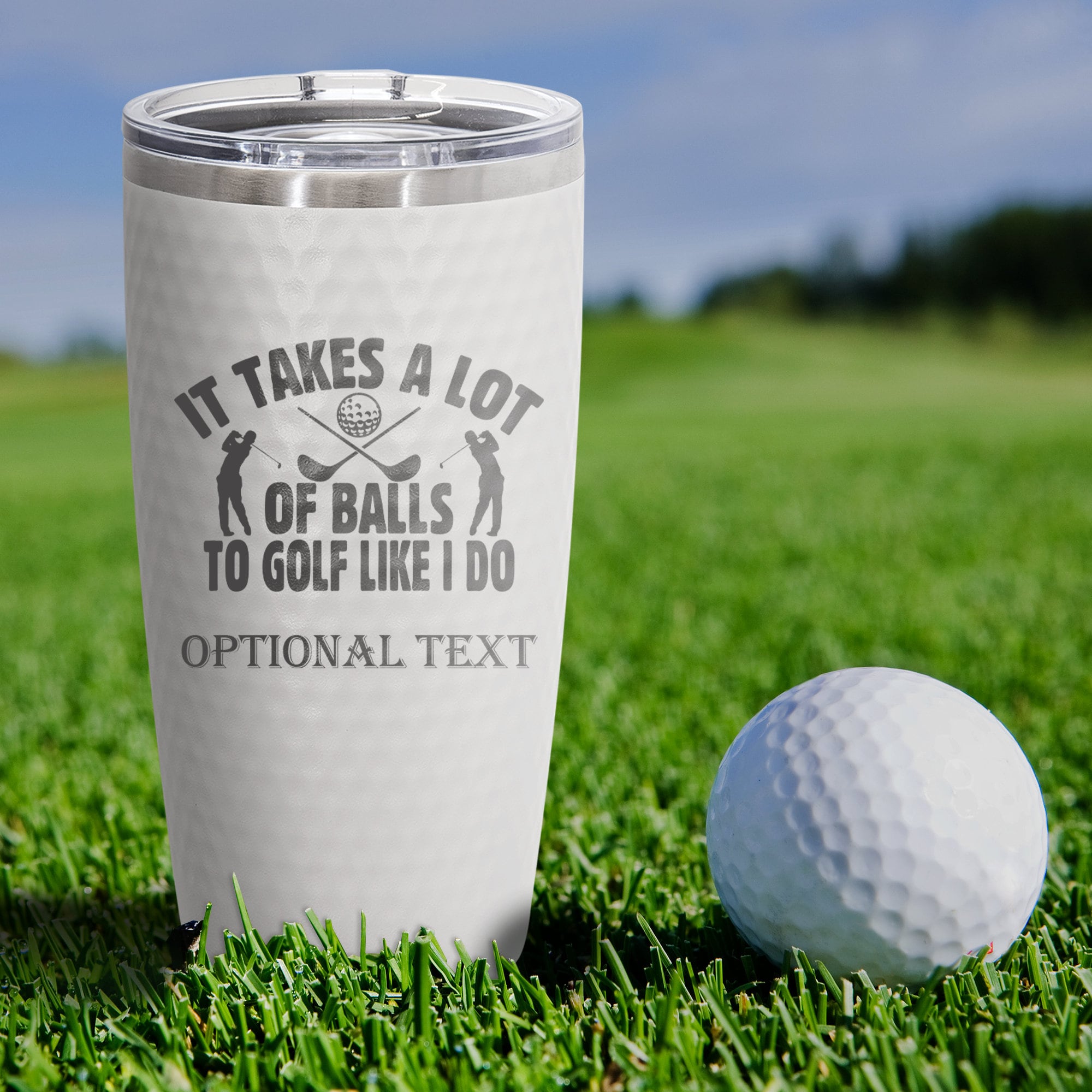 It Takes A Lot Of Balls To Golf Like I Do - Funny Golf Gifts