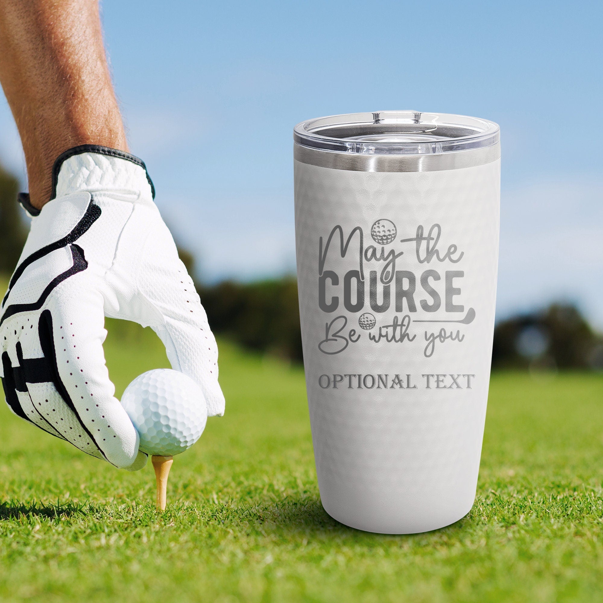 May the Course Be With You - Custom Golf Engraved YETI Tumbler – Sunny Box