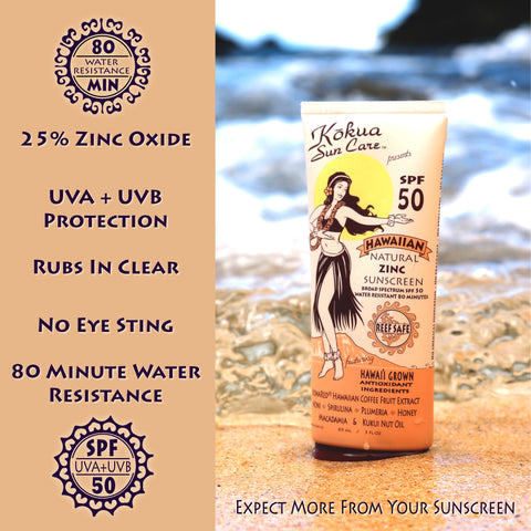 Mineral Sunscreen, Reef Safe, Reef Friendly, Coral Safe, Biodegradable 