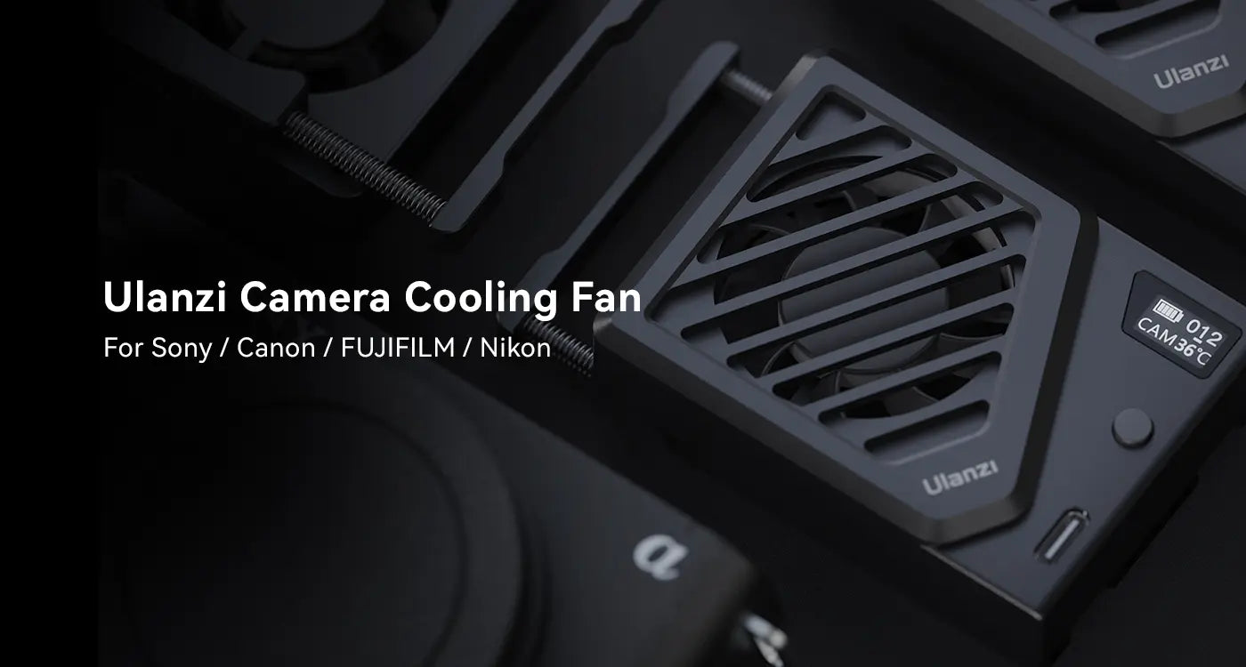 Ulanzi Camera Cooling Fan for Sony/Canon/FUJIFILM/Nikon