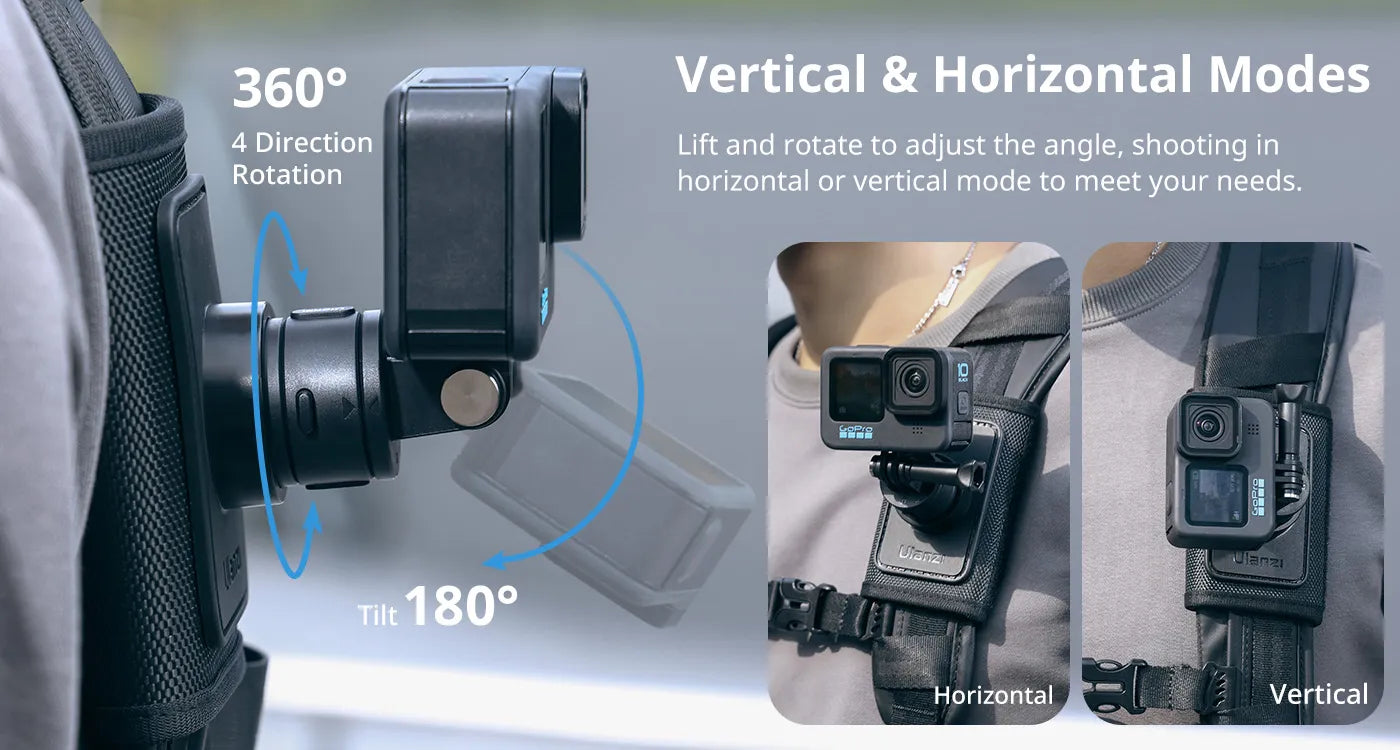 backpack camera mount