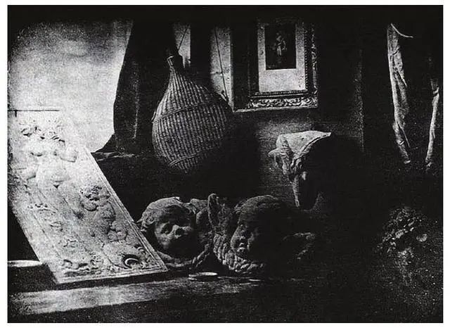 "The Corner of the Studio" - This is the earliest surviving "Daguerreotype" photograph, and it is the world's first still life photograph.