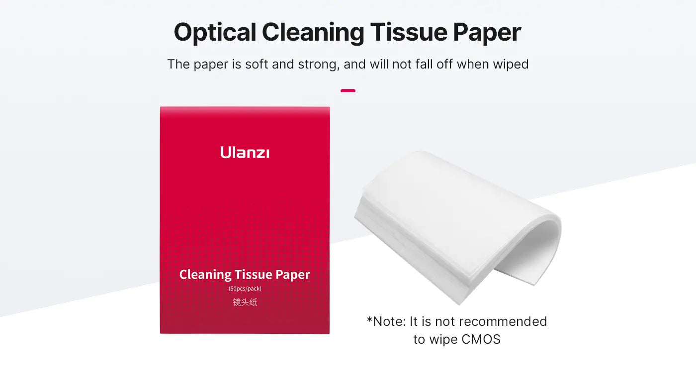 Optical Cleaning Tissue Paper